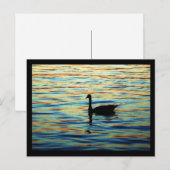 zonsondergang briefkaart (Voorkant / Achterkant)