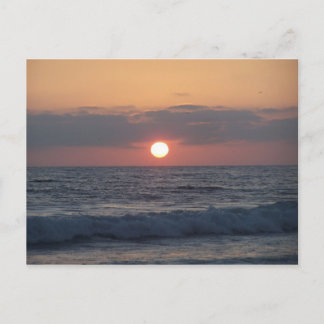 zonsondergang briefkaart