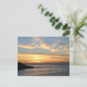 zonsondergang briefkaart (Staand voorkant)