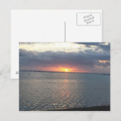 zonsondergang briefkaart (Voorkant / Achterkant)