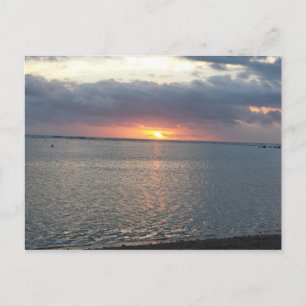 zonsondergang briefkaart
