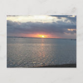 zonsondergang briefkaart (Voorkant)