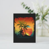 ZONSONDERGANG BRIEFKAART (Staand voorkant)
