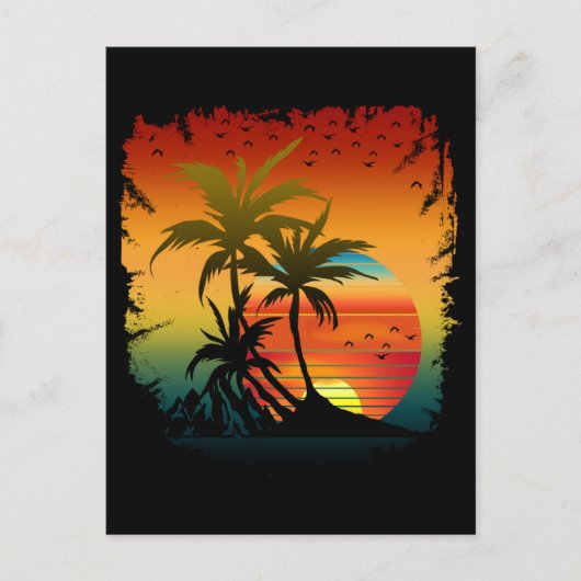 ZONSONDERGANG BRIEFKAART (Voorkant)