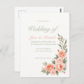 zonsondergang briefkaart (Voorkant / Achterkant)