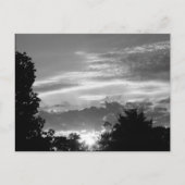  zonsondergang briefkaart (Voorkant)