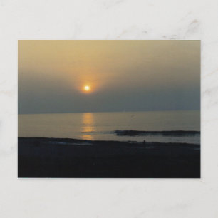 Zonsondergang Briefkaart