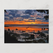 zonsondergang briefkaart (Voorkant)