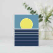 Zonsondergang Briefkaart (Staand voorkant)
