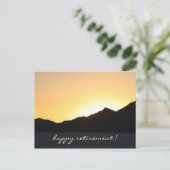 zonsondergang briefkaart (Staand voorkant)