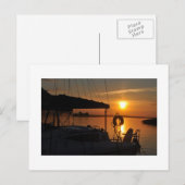 Zonsondergang Briefkaart (Voorkant / Achterkant)