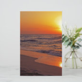 Zonsondergang Briefpapier (Staand voorkant)