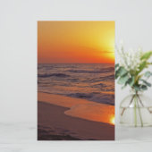Zonsondergang Briefpapier (Staand voorkant)