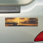 Zonsondergang Bumpersticker (Op auto)