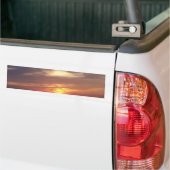 zonsondergang bumpersticker (Op Truck)