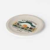  Zonsondergang Camping Trip Familie Reünie Papieren Bordje (Gekanteld)