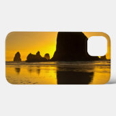Zonsondergang, Cannon Beach, Oregon, USA Case-Mate iPhone Case (Achterkant (horizontaal))