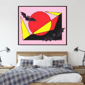 Zonsondergang Canvas Afdruk (Insitu (Slaapkamer))