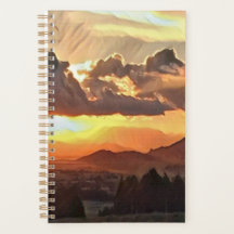 Zonsondergang Canvas Art Planner