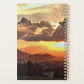 Zonsondergang Canvas Art Planner (Achterkant)
