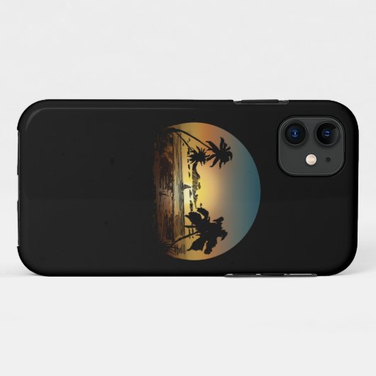 Zonsondergang Case-Mate iPhone Case (Achterkant (horizontaal))