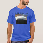 Zonsondergang Colorado T-shirt (Voorkant)