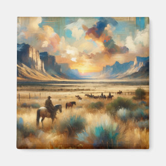 zonsondergang Corral: Prairie Magnet
