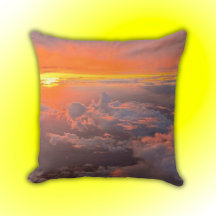 Zonsondergang door de Wolken Sinaasappel & Geel |