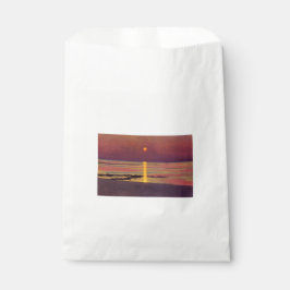 Zonsondergang (door Félix Vallotton) Bedankzakje