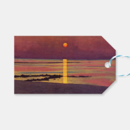 Zonsondergang (door Félix Vallotton) Cadeaulabel