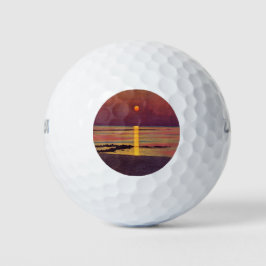 Zonsondergang (door Félix Vallotton) Golfballen