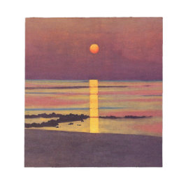 Zonsondergang (door Félix Vallotton) Notitieblok