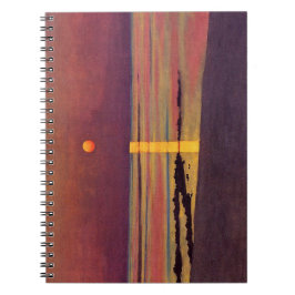 Zonsondergang (door Félix Vallotton) Notitieboek
