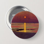 Zonsondergang (door Félix Vallotton) Ronde Button 7,6 Cm (Voorkant /achterkant)