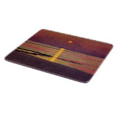 Zonsondergang (door Félix Vallotton) Snijplank (Hoek)