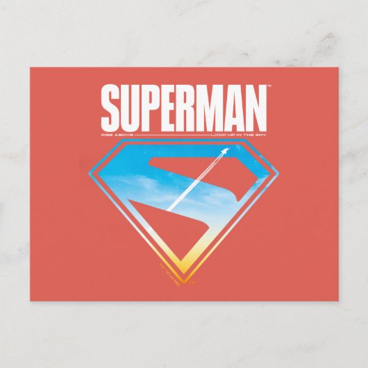 Zonsondergang door het S-Shield Briefkaart (Voorkant)