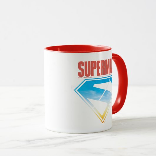 Zonsondergang door het S-Shield Mok (Voorkant rechts)