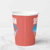 Zonsondergang door het S-Shield Papieren Bekers (Rechts)