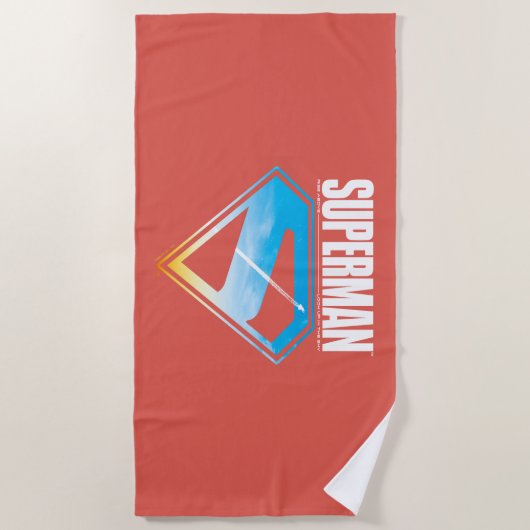 Zonsondergang door het S-Shield Strandlaken (Voorkant)