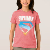 Zonsondergang door het S-Shield Tri-Blend Shirt (Voorkant)