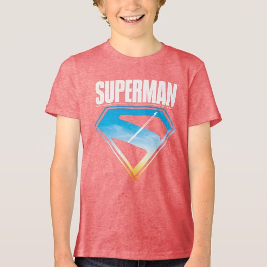 Zonsondergang door het S-Shield Tri-Blend Shirt (Voorkant)