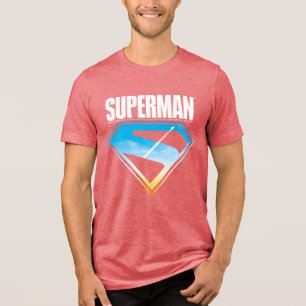 Zonsondergang door het S-Shield Tri-Blend Shirt