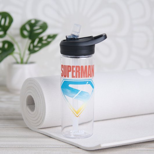 Zonsondergang door het S-Shield Waterfles (Links)