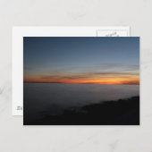 zonsondergang door meer, Kingston, Ontario, Canada Briefkaart (Voorkant / Achterkant)