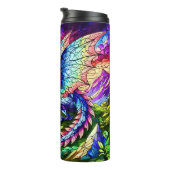 zonsondergang Dragon 16oz Thermosbeker (Geroteerd rechts)