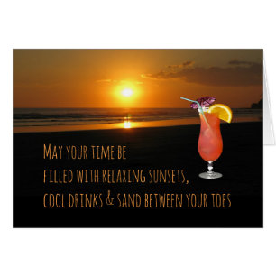 Zonsondergang & Drank