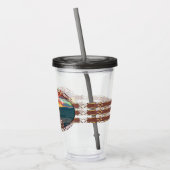 Zonsondergang drinken 1490 acryl drinkbeker (Links)