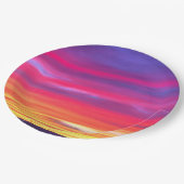 Zonsondergang Dromen: Levendig Papieren Bordje (Gekanteld)