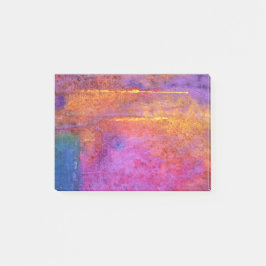 Zonsondergang Emotie, dromerig, mauve, lila abstra Post-it® Notes