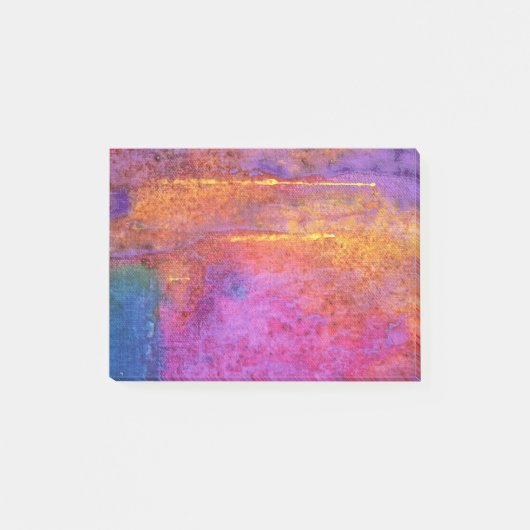 Zonsondergang Emotie, dromerig, mauve, lila abstra Post-it® Notes (Voorkant)